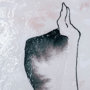 13101 - Andromedae Light I by Melody D a Hand Embellished Textured Framed Art Print Matted under Glass