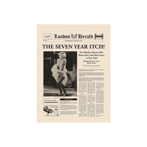 101568-S - The Seven Year Itch by Mercana Studio a Hand Embellished Textured Canvas