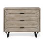68532 - Giselle I 40L x 16W Light Brown Fir Veneer 3 Drawer Accent Cabinet 