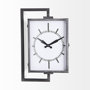 68553 - Hagar Rectangular Large Industrial Wall Clock