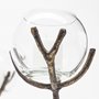 68416 - Vine II Distressed Gold Metal Creeper Five Candle Table Candle Holder