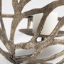 68436 - Lana I Single Champagne Toned Wall Candle Holder