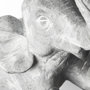 68581 - Maynard I  Set of 2 Grey Elephant Wall Decorations