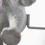 68581 - Maynard I  Set of 2 Grey Elephant Wall Decorations