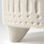 68571 - Jacob I Short White Ceramic Smiling Face Vase