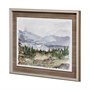 13159 - Overcast Reservoir II by Ethan Harper Hand Embellished Textured Framed Art Print Matted under Glass