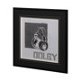 13147 - Retro Tone I by Alarm a Hand Embellished Textured Framed Art Print Matted under Glass