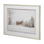 13071 - First Snow by Aledanda a Framed Photo Art Print Matted under Glass