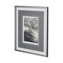 13138 - Greek Pitch I by Gabrielle Campbell a Hand Embellished Textured Framed Art Print Matted under Glass