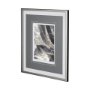 13139 - Greek Pitch II by Gabrielle Campbell a Hand Embellished Textured Framed Art Print Matted under Glass