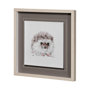 13061 - Forest Friends VII (HedgeHog) by Lisa Audit Hand Embellished Framed Art Print Matted under Glass