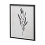 13067 - Botanical Study I by Julia Purinton a Hand Embellished Textured Framed Art Print Matted under Glass