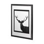 13113 - Forest Royal Grand by Matthew Roseveare Hand Embelished Textured Framed Art Photo Matted under Glass