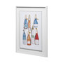 13085 - Watercolor Buoys I by Jenifer Paxton Parker a Framed Art Print Matted under Glass