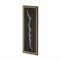 12980 - Gold River  by Barbara Fleming a Hand Embelished Textured Framed Art Print Matted under Glass