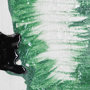 13053 - Cactus II by Mercana Studio a Hand Embellished Textured Framed Art Print Matted under Glass