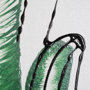 13055 - Cactus IV by Mercana Studio a Hand Embellished Textured Framed Art Print Matted under Glass