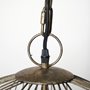 68430 - Chiron II 36L x 36W x 38H Gold Metal Globe Six Bulb Chandelier 