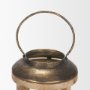 68441 - Andy I Large Natural Wood Cylindrical Lantern 