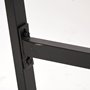 68443 - Vince 51L x 18W Black Metal W/Gold Accents 3 Drawer Office Desk