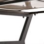 68443 - Vince 51L x 18W Black Metal W/Gold Accents 3 Drawer Office Desk
