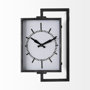 68553 - Hagar Rectangular Large Industrial Wall Clock