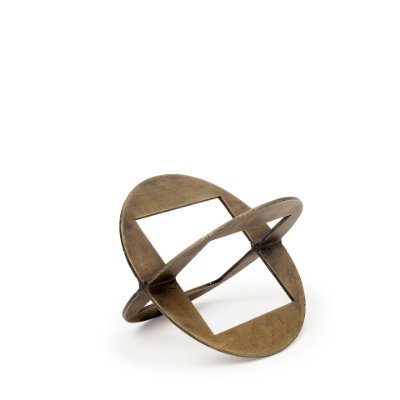 68663 - Cusco I (Small) 5L x 5W Gold Geometric Decorative Object