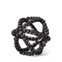 68678 - Earnhardt I Small 9L x 9W Black Wooden Beaded Orb