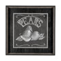 13249 - Farm Fresh Pears by Mercana Studio a Hand Embellished Textured Framed Art Print