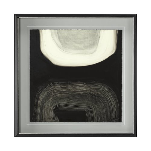 13262 - Shadows in the Dark I by Drew Sims a Hand Embellished Textured Framed Art Print Matted under Glass