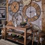 67727 - Lewiston 59" Round Oversized+ Industrial Wall Clock