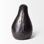68418 - Dodo Kiwi 7L x 4W Black Cast Aluminum Mauritian Bird Sculpture