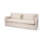 68702 - Denly II 92.5W  Beige Slipcover Three Seater Sofa 