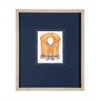 13317 - Lifejacket II by Mercana Studio a Hand Embellished Textured Framed Art Print Matted under Glass