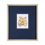13316 - Lifejacket I by Mercana Studio a Hand Embellished Textured Framed Art Print Matted under Glass