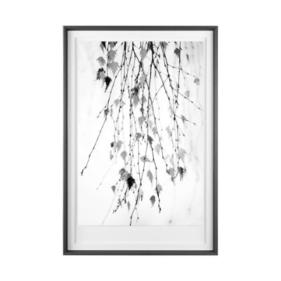 13266 - Hanging by Rebecca Cozart a Hand Embellished Textured Framed Art Print Matted under Glass