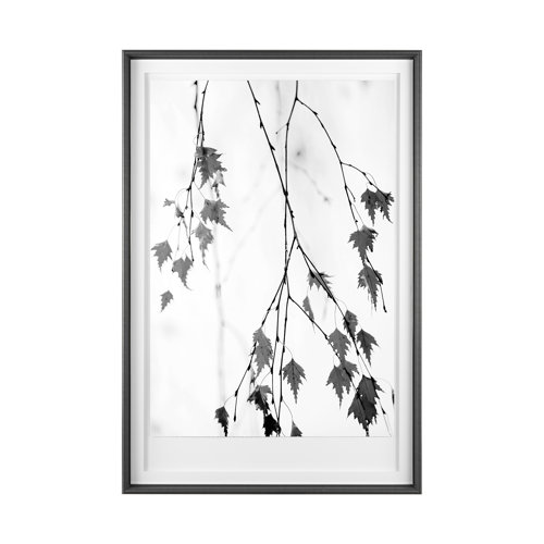 13265 - Subtle by Rebecca Cozart a Hand Embellished Textured Framed Art Print Matted under Glass