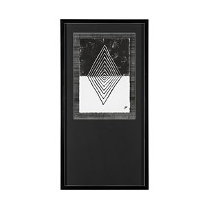 Diamond by Studio M a handmade Original Framed Artwork under Glass