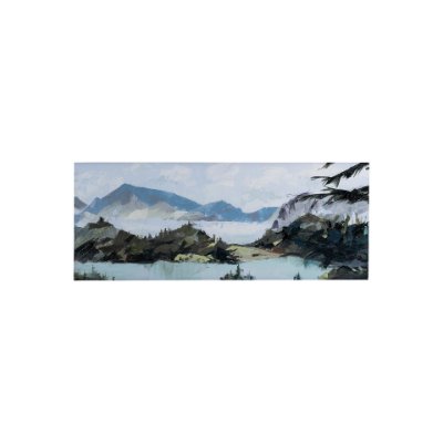 101702-S - Vista II by Mercana Studio a Hand Embellished Textured Canvas