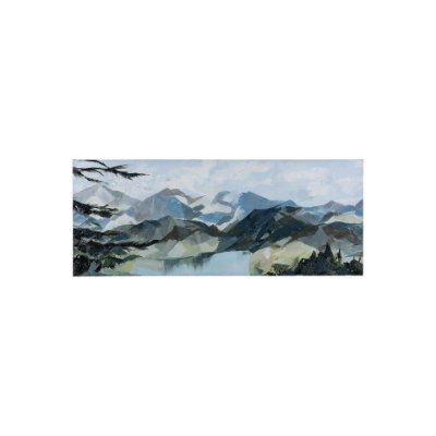 101701-S - Vista I by Mercana Studio a Hand Embellished Textured Canvas