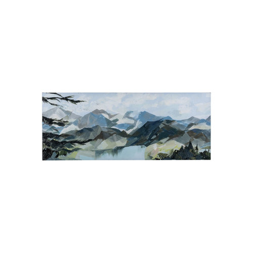 101701-S - Vista I by Mercana Studio a Hand Embellished Textured Canvas