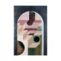 101698-L - Labyrinth II Multi Color by Mercana Studio a Hand Embellished Textured Canvas
