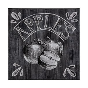 Farm Fresh Apples by Mercana Studio a Hand Embellished Textured Canvas