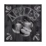 101657-L - Farm Fresh Apples by Mercana Studio a Hand Embellished Textured Canvas
