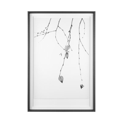 13264 - Solo by Rebecca Cozart a Hand Embellished Textured Framed Art Print Matted under Glass