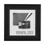 13295 - Cassette Tape I by Alarm a Hand Embellished Textured Framed Art Print Matted under Glass
