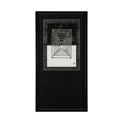 13313 - Square  by Studio M a handmade Original Framed Artwork under Glass