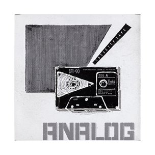Cassette Tape I by Alarm a Hand Embellished Textured Canvas
