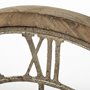63080 - Mething Light Brown  25" Medium Farmhouse Wall Clock