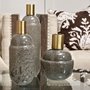 68052 - Toba II Tall Brown/Gold Spotted Gourd Style Vase 